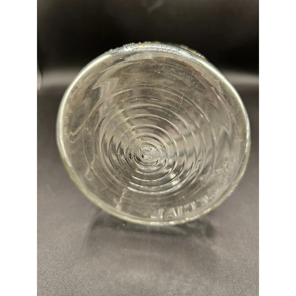 Vintage Ball Special Mason Jar Clear Glass Wide Mouth Made in USA with Lid 3pc